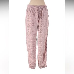 ANTHROPOLOGIE: Pink Casual Jogger Pants